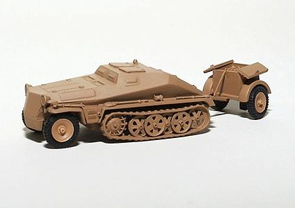 Trident Miniatures 81017 HO Scale Military - Former German Army WWII - SdKfz 250 Series Half-Tracks -- 252 Ammunition Carrier