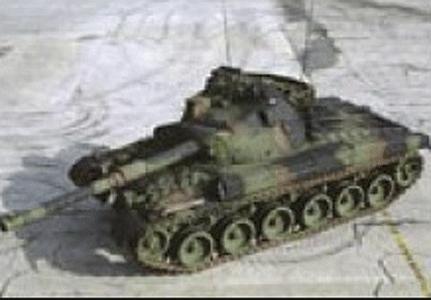 Trident Miniatures 87092 HO Scale Modern Swiss Army - Main Battle Tank (Resin Kit) -- Panzer 68-88