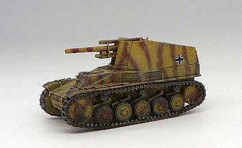 Trident Miniatures 87108 HO Scale Fomer German Army WWII Self-Propelled Guns -- Sd.Kfz. 124 Wespe (Wasp)