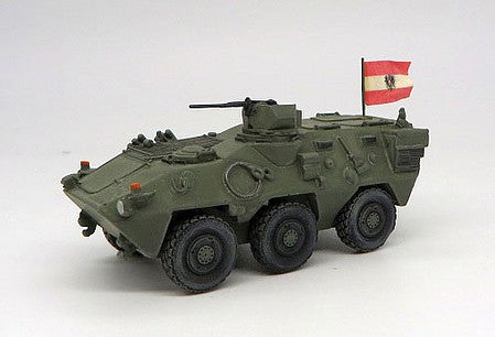 Trident Miniatures 87111 HO Scale Modern Austrian Army Armored Fighting Vehicle -- Pandur 6x6