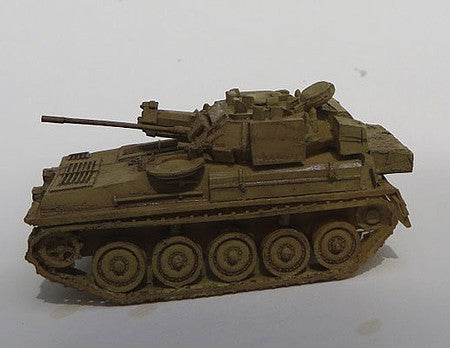 Trident Miniatures 87128 HO Scale British Army Armored Fighting Vehicle -- FV127 Scimitar Reconnaissance Unit with 30mm Cannon