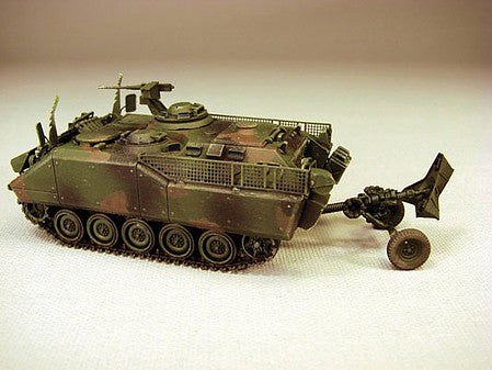 Trident Miniatures 87141 HO Scale Dutch Armed Forces - Kit -- YPR-765A1 prmr Tracked Armored Mortar Tractor