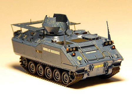 Trident Miniatures 87143 HO Scale YPR-765A1 Tracked Armored Vehicle - Resin & Metal Kit -- Koninklijke Marechaussee (Netherlands Royal Miliary Police) KMar