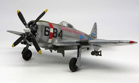 Trident Miniatures 87244 HO Scale WWII United States & Allies Fighter-Bombers - Resin Kit -- Republic P-47D "Razorback" Thunderbolt