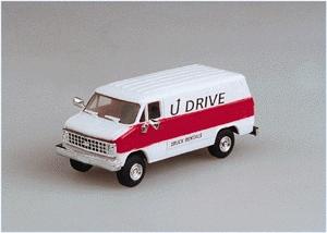 Trident Miniatures 90123 HO Scale Chevrolet Delivery Vans -- U Drive Truck Rentals