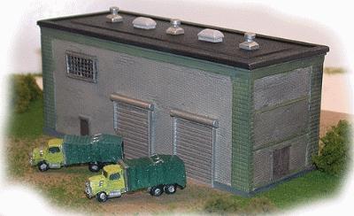 The N Scale Architect 30032 Z Scale Nansen Street Models - A Division Of N Scale Architect -- Trash Trucks pkg(2)