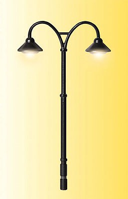 Viessmann 6109 HO Scale Baden-Baden Double Platform Lamp -- 2-15/16" 7.4cm Tall