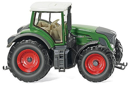 Wiking 36148 HO Scale Fendt 939 Vario Farm Tractor - Assembled -- Green, Red, Gray