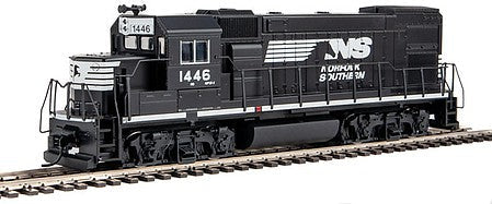 Walthers Trainline 2504 HO Scale EMD GP15-1 - Standard DC -- Norfolk Southern (black, white)